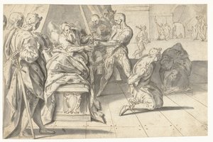 Justice du comte Guillaume III le Bon sur le bailli de Hollande-Méridionale - Anthonie Blocklandt
