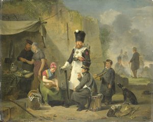 La vivandière - Anthonie Constantijn Govaerts