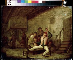 Dans une taverne (Peinture de Anthonie Victorijns) - Anthonie Victorijns