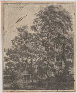 Un petit pont sur un ruisseau, 17ème siècle - Anthonie Waterloo