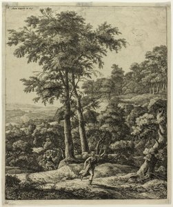 Apollo et Daphné - Anthonie Waterloo