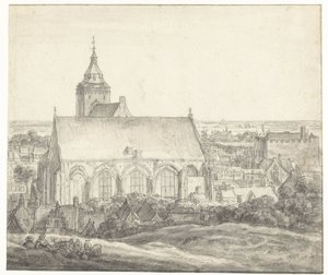 Église Buurkerk à Utrecht - Anthonie Waterloo