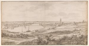 Vue sur Rhenen depuis l