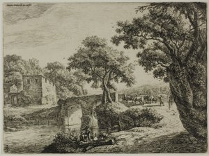 Troupeau près d