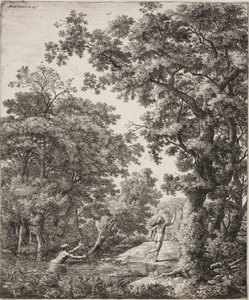 Paysage avec Alphée et Aréthuse - Anthonie Waterloo