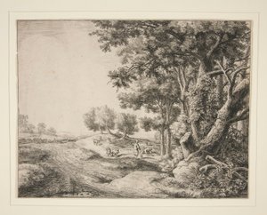 Le Paysan avec la Pelle - Anthonie Waterloo