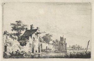 Muraille de la ville au bord de l