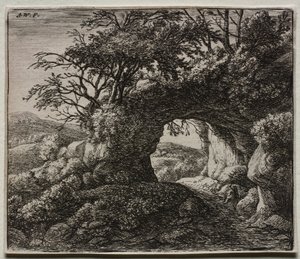 Le Rocher percé - Anthonie Waterloo