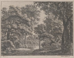 Les Bosquets Taillés, XVIIe siècle - Anthonie Waterloo