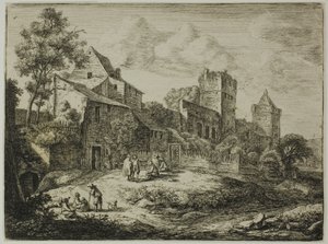 La cour devant l