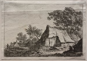 Le petit hameau - Anthonie Waterloo