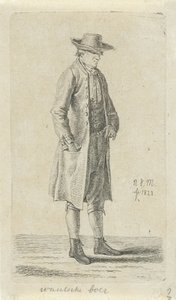 Homme avec la main dans sa poche - Anthonie Willem Hendrik Nolthenius de Man