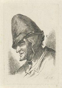 Homme avec un chapeau haut - Anthonie Willem Hendrik Nolthenius de Man