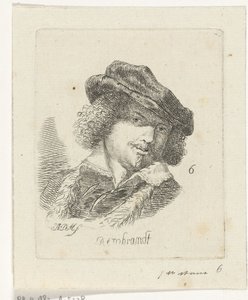 Portrait de Rembrandt - Anthonie Willem Hendrik Nolthenius de Man