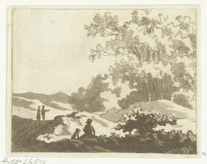 Paysage de dunes - Anthonie van den Bos