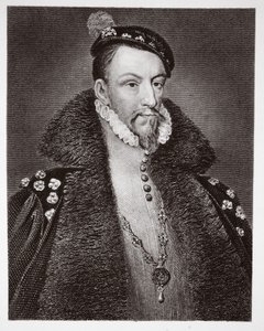Thomas Radclyffe, comte de Sussex, gravé par H. Robinson - Anthonis van Dashorst Mor