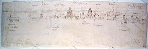 Étude de Valence - Anthonis van den Wyngaerde