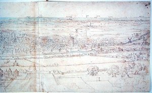 Utrecht - Anthonis van den Wyngaerde