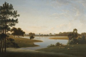 Tabley : le parc et le lac