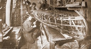 Un bateau sectionnel léger a été construit, pub. Londres 1907 (photo n/b) - Anthony Fiala