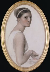 Une tête idéale - Anthony Frederick Augustus Sandys