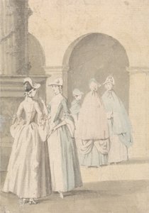 Dames à côté d