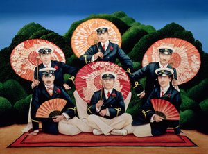 Marins avec des parapluies, 1995