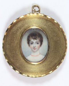 Georgiana Augusta Frederica Seymour (émail) - Anthony Stewart