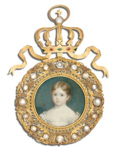 La reine Victoria enfant, 1825 - Anthony Stewart