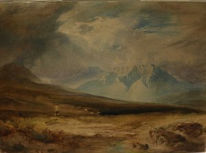Une lande, date inconnue - Anthony Vandyke Copley Fielding