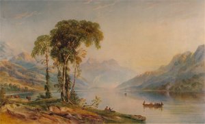 Ben Venue depuis Loch Achray, 1840, 1935 - Anthony Vandyke Copley Fielding