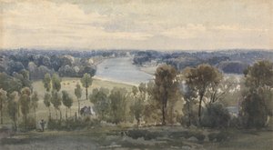 Richmond Hill - Anthony Vandyke Copley Fielding
