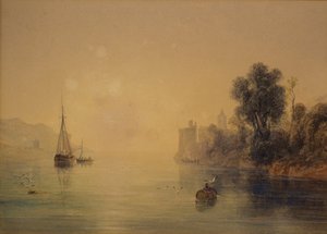 Scène de rivière