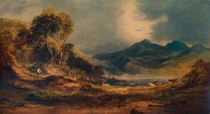 Snowdon sur la tête de Traeth Mawr, 1853, 1935 - Anthony Vandyke Copley Fielding
