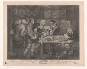Paysans en visite chez un avocat (The Country Attorney and his Clients) - Anthony Walker