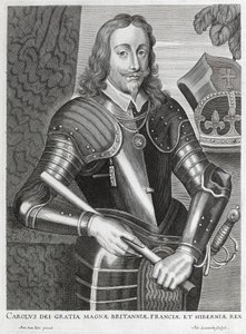 Carolus dei Gratia Magnae Britanniae, Franciae et Hiberniae (gravure en ligne) - Anthony van (after) Dyck