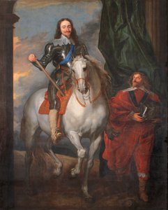 Charles Ier à cheval avec M. De St. Antoine