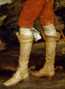 Charles Ier à la chasse (détail) - Anthony van Dyck