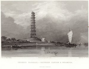 Pagode chinoise entre Canton et Whampoa - Anthony van Dyck