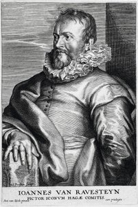 Ioannes van Ravesteyn - Pictor Iconvm Hagae Comitis - Anthony van Dyck