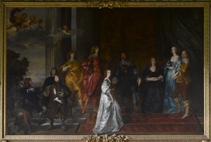 Philip Herbert (1584-1650), 4e Comte de Pembroke et sa famille