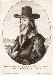 Portrait de Charles Ier, pub. 1649
