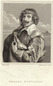 Portrait de Gerard van Honthorst - Anthony van Dyck