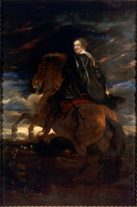 Portrait de Giovanni Paolo Balbi à cheval - Anthony van Dyck