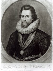 Portrait de Jacques Ier (1566-1625) d