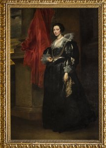 Portrait de Johanna de Blois, vers 1634-35 - Anthony van Dyck