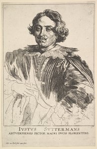 Portrait de Justus Suttermans, 17ème siècle - Anthony van Dyck