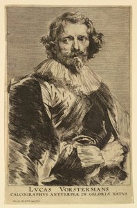 Portrait de Lucas Vorsterman I, de l