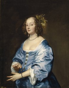 Portrait de Mary née Ruthven, Lady van Dyck - Anthony van Dyck