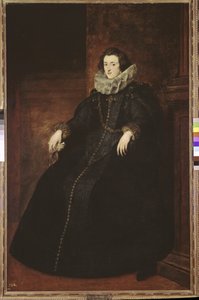 Portrait de Policena Spinola - Anthony van Dyck